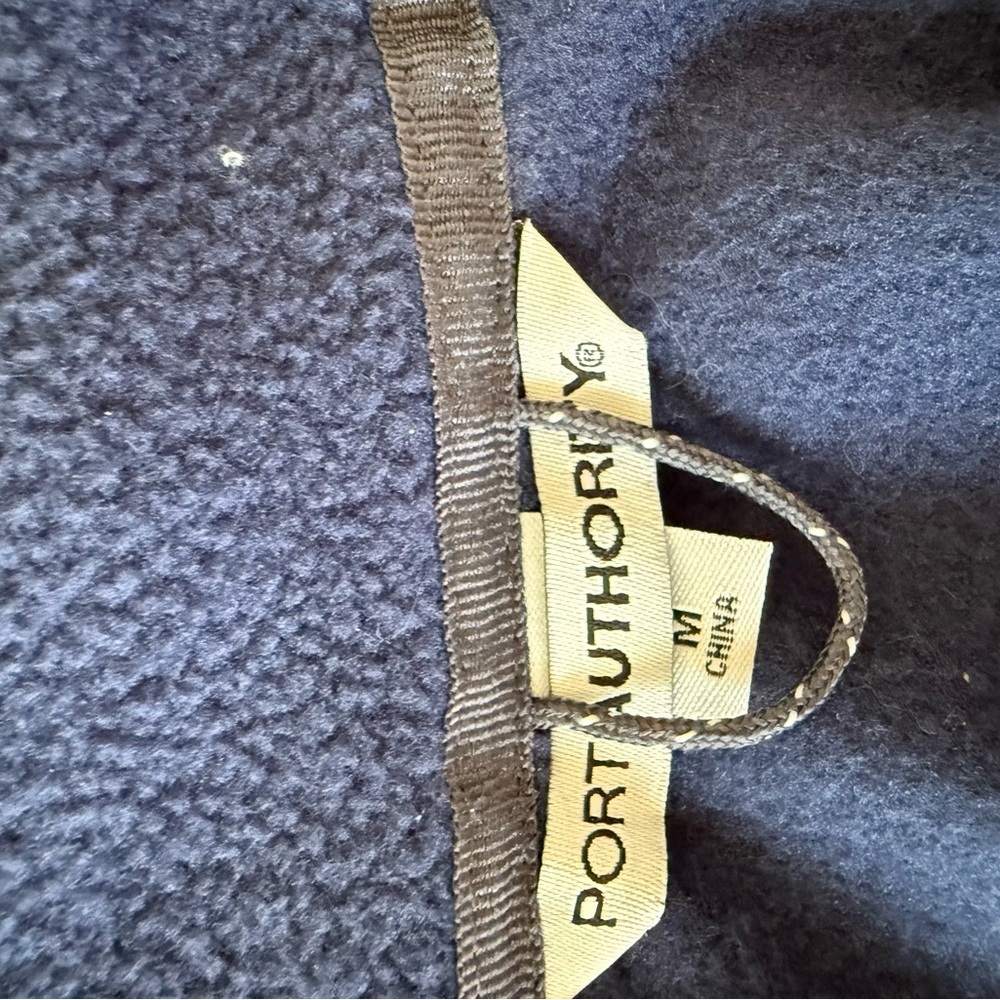 Port Authority | Navy Fleece Jacket | Medium | National Parks Emblem - Picture 4 of 5